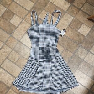 Rue21 Black and White Pleated Sundress